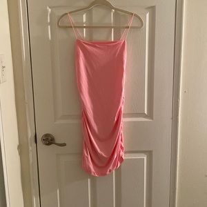 Tight Pink Mini Dress